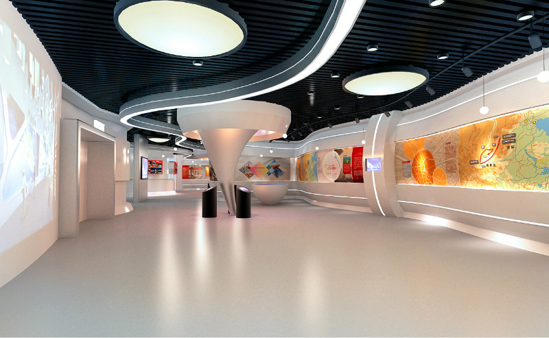展廳設計費用/展館設計費用-富華科技