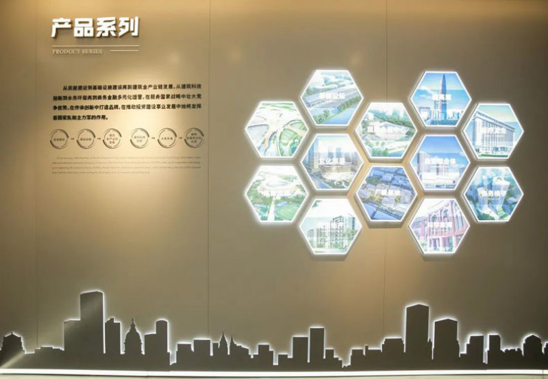 企業(yè)展廳案例分享｜ 中建八局華北公司文化企業(yè)展廳
