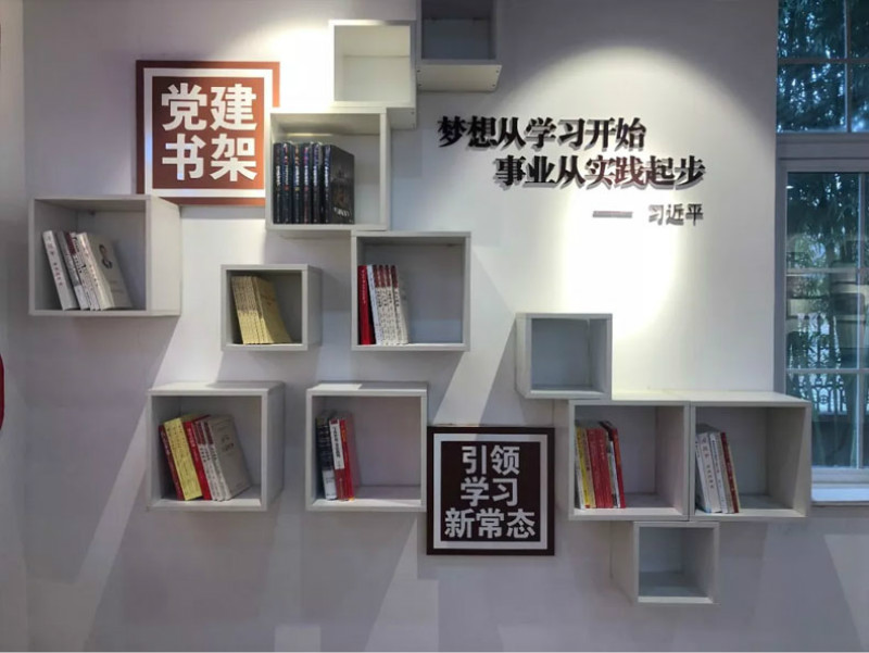 展館設計行業案例分享：牛車涇居民區的黨建展廳“紅色陣地”誕生了!