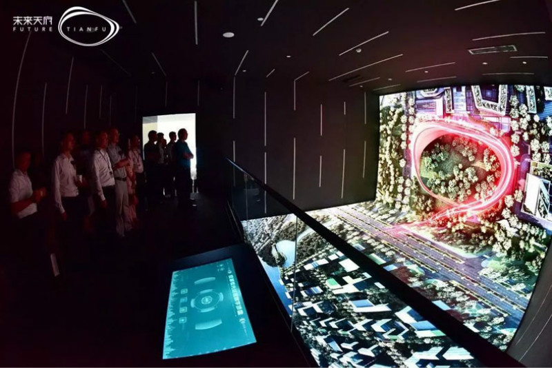 展館設計行業案例分享：紫光芯城品牌展廳 以科技領航成都未來